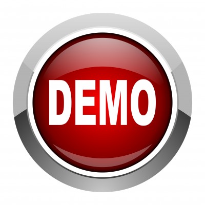 demo  button